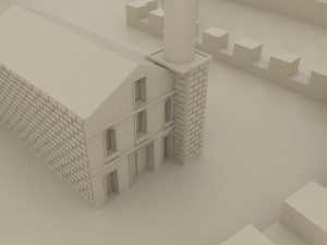 Bodrum castle 3D Model