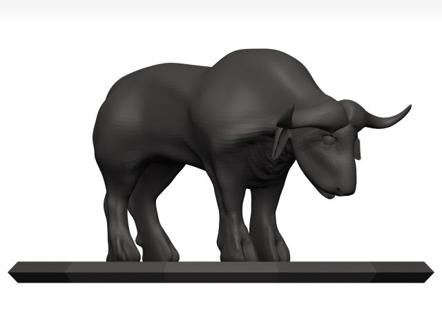 Buffalo 3D मॉडल .c4d .max .obj .3ds .fbx .stl .blend 