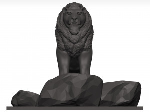Lion 3D Модель