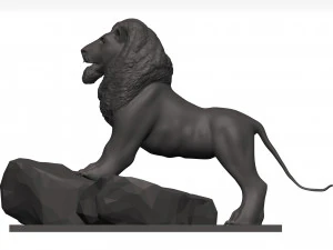 Lion 3D Model