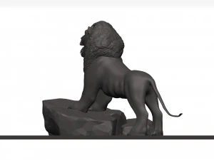 Lion 3D Model