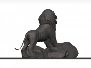 Lion 3D Model