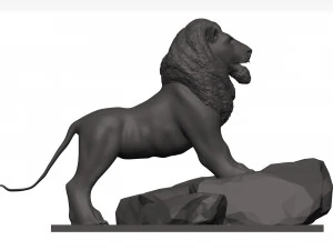 Lion 3D Model