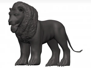 Lion 3D Model