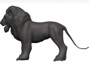 Lion 3D Model