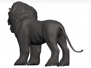 Lion 3D Model