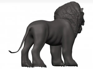 Lion 3D Model