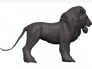 Lion 3D Model