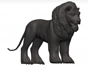 Lion 3D Модель