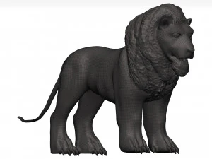 Lion 3D Model