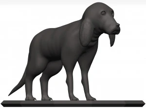 ビーグル 3Dモデル