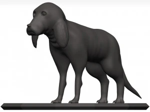 ビーグル 3Dモデル