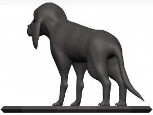 ビーグル 3Dモデル