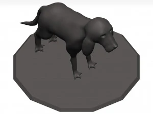 ビーグル 3Dモデル