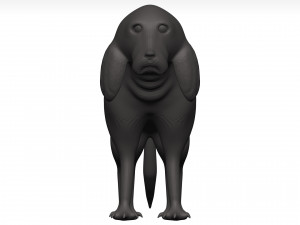 Beagle 3D Model