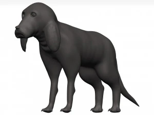 ビーグル 3Dモデル