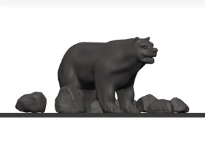 Orso Modello 3D