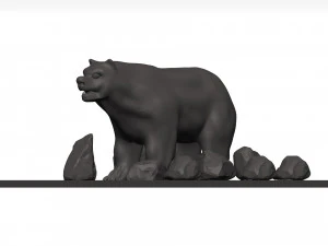 Orso Modello 3D