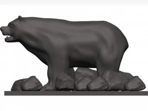 Orso Modello 3D