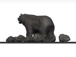 Orso Modello 3D