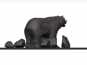 Orso Modello 3D
