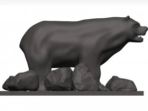 Orso Modello 3D