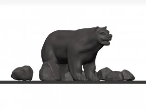 Orso Modello 3D