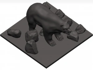 Orso Modello 3D