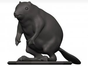 Beaver 3D Model