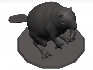 Beaver 3D Model