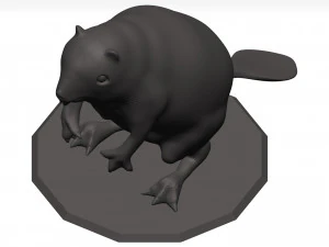 Beaver 3D Model
