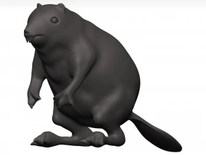 Beaver 3D Model