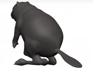 Beaver 3D Model