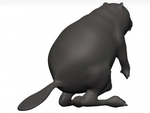 Beaver 3D Model