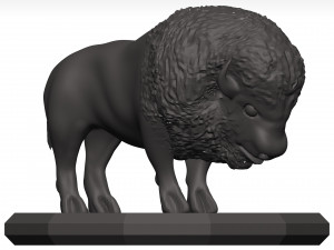 Bison 3D Model