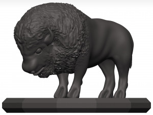 Bison Modello 3D