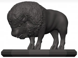 Bison 3D Model
