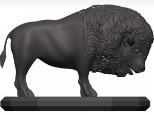 Bison Modello 3D