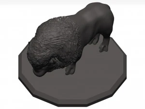 Bison 3D Model