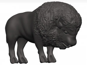Bison 3D Model
