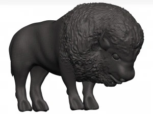 Bison 3D Model