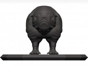 Bulldog 3D Model