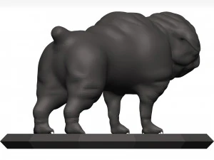 Bulldog 3D Model