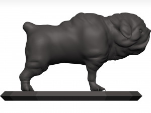 Bulldog 3D मॉडल