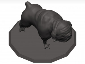 Bulldog 3D मॉडल