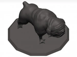 Bulldog 3D Model