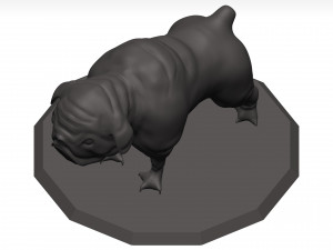 Bulldog 3D मॉडल