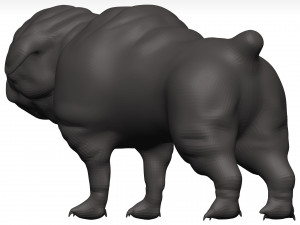 Bulldog 3D मॉडल