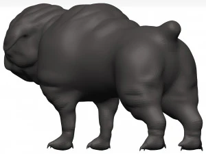 Bulldog 3D Model