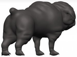 Bulldog 3D मॉडल